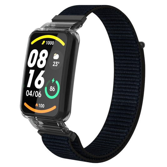Integrated PC Protective Case + Nylon Loop Watch Band, For Xiaomi Mi Band 7 Pro