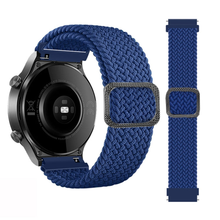 Adjustable Nylon Braided Elasticity Watch Band, For Garmin Fenix 7