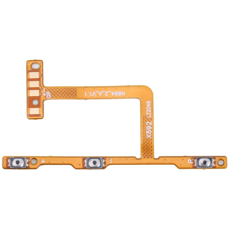 For Infinix Hot 10 Play/Smart 5 India OEM Power Button & Volume Button Flex Cable, For Tecno Spark 8C / Spark Go 2022, For Tecno Pova Neo LE6, For Tecno Camon 18i CG6, For Infinix Hot 11 Play, For Infinix Note 10 X693, For Tecno Spark Go 2020 / Spark 6...