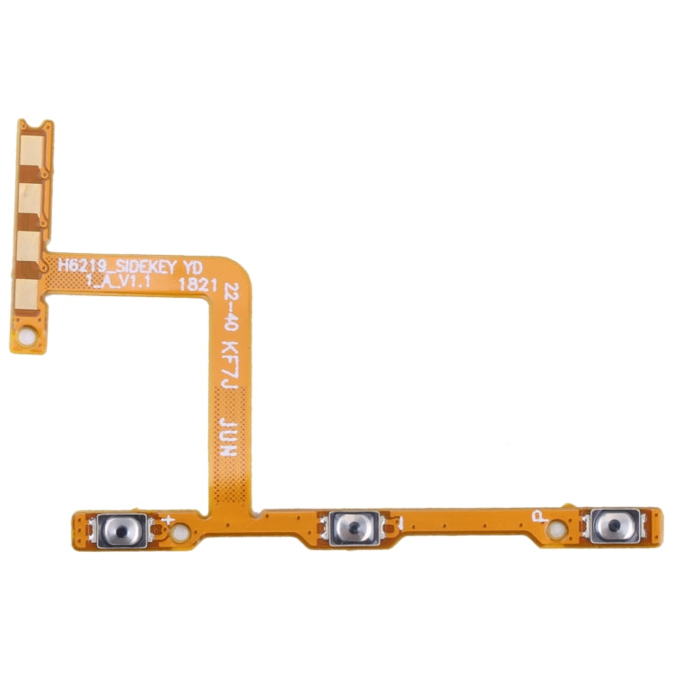 For Infinix Hot 10 Play/Smart 5 India OEM Power Button & Volume Button Flex Cable, For Tecno Spark 8C / Spark Go 2022, For Tecno Pova Neo LE6, For Tecno Camon 18i CG6, For Infinix Hot 11 Play, For Infinix Note 10 X693, For Tecno Spark Go 2020 / Spark 6...