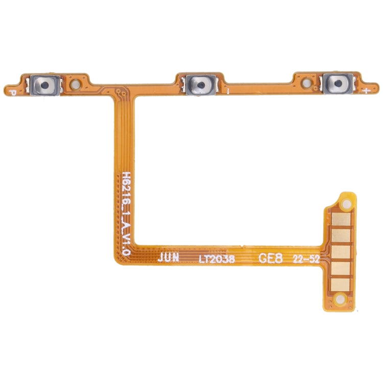 For Infinix Hot 10 Play/Smart 5 India OEM Power Button & Volume Button Flex Cable, For Tecno Spark 8C / Spark Go 2022, For Tecno Pova Neo LE6, For Tecno Camon 18i CG6, For Infinix Hot 11 Play, For Infinix Note 10 X693, For Tecno Spark Go 2020 / Spark 6...