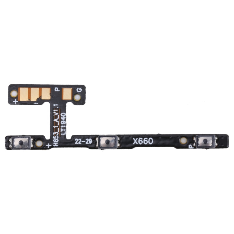 For Infinix Hot 10 Play/Smart 5 India OEM Power Button & Volume Button Flex Cable, For Infinix Hot 9 Play X680 X680B X680C, For Infinix Note 7 X690B X690, For Infinix Note 7 Lite X656, For Infinix Hot 8 Lite X650, For Tecno Pova LD7                    ...