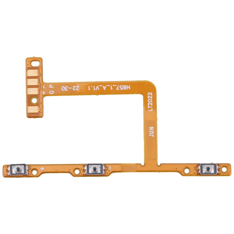 For Infinix Hot 10 Play/Smart 5 India OEM Power Button & Volume Button Flex Cable, For Infinix Hot 9 Play X680 X680B X680C, For Infinix Note 7 X690B X690, For Infinix Note 7 Lite X656, For Infinix Hot 8 Lite X650, For Tecno Pova LD7                    ...