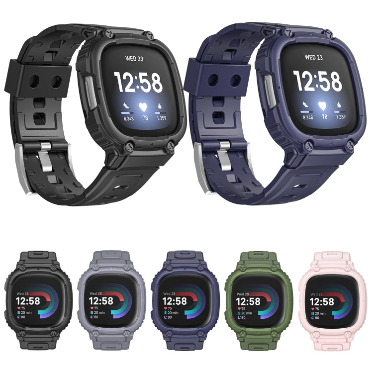 Armor Integrated TPU Watch Band, For Fitbit Versa 4 / 3 / Sense 2 / Sense 1