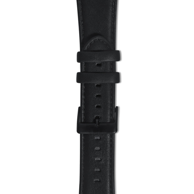Oil Wax Genuine Leather Watch Band, For Amazfit GTR 47mm / Pace / Stratos, For Amazfit 2 Stratos, For Ticwatch Pro / E2 / S2, For Pebble Gen 1, For Pebble Time