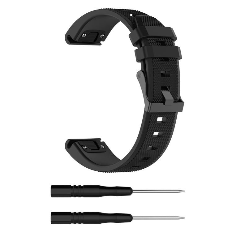 For Garmin Fenix5 (22mm) Silicone Replacement Wrist Strap Watchband