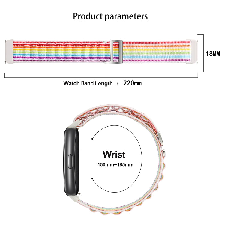Loop Nylon Watch Band, For Huawei Band 7, For Xiaomi Mi Band 7 Pro