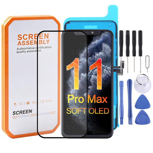 Soft OLED LCD Screen For iPhone X, For iPhone 11 Pro Max(Soft OLED), For iPhone 12 Pro Max(Soft OLED)