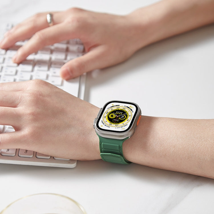 Loop Magnetic Silicone Watch Band, For Apple Watch 5 44mm, For Apple Watch 5 40mm, For Apple Watch 4 44mm