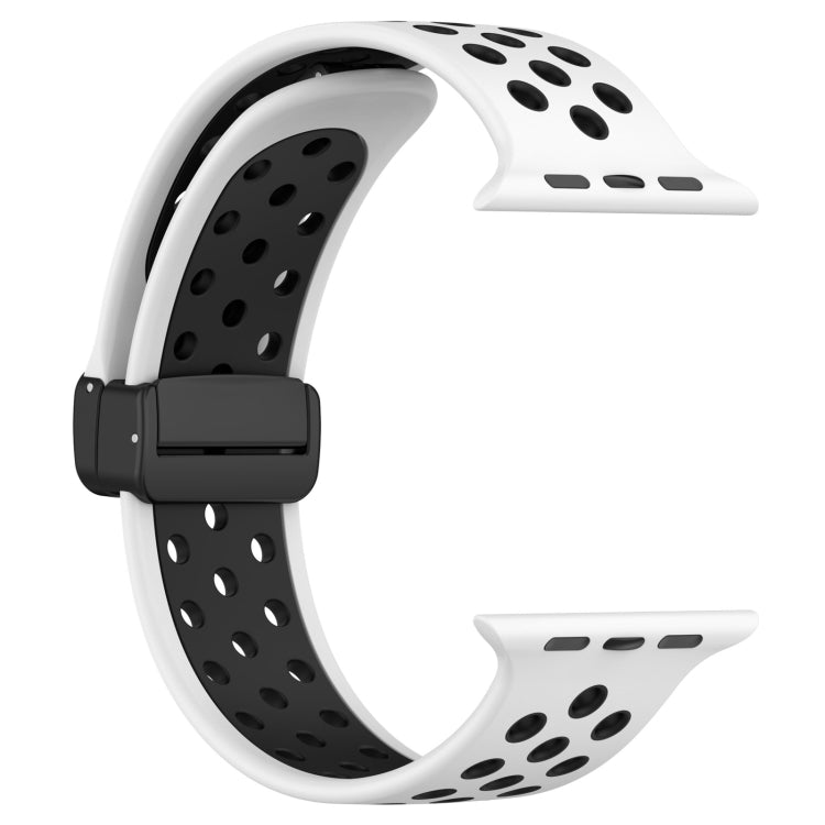 Magnetic Buckle Silicone Watch Band, For Apple Watch 6 44mm, For Apple Watch 5 44mm, For Apple Watch 5 40mm