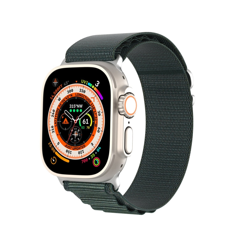 DUX DUCIS GS Series Nylon Loop Watch Band, For Apple Watch Ultra 49mm, For Apple Watch SE 2023 44mm, For Apple Watch SE 2023 40mm, For Apple Watch Ultra 2 49mm, For Apple Watch Series 9 45mm, For Apple Watch SE 2022 40mm, For Apple Watch SE 2022 44mm  ...