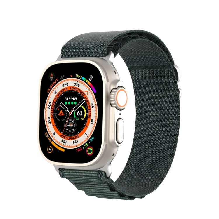 DUX DUCIS GS Series Nylon Loop Watch Band, For Apple Watch Ultra 49mm, For Apple Watch SE 2023 44mm, For Apple Watch SE 2023 40mm, For Apple Watch Ultra 2 49mm, For Apple Watch Series 9 45mm, For Apple Watch SE 2022 40mm, For Apple Watch SE 2022 44mm  ...