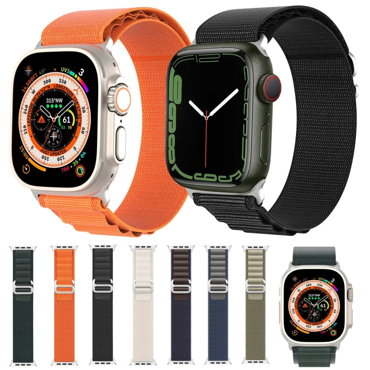 DUX DUCIS GS Series Nylon Loop Watch Band, For Apple Watch Series 7 45mm, For Apple Watch Series 6 40mm, For Apple Watch Series 6 44mm, For Apple Watch Series 5 44mm, For Apple Watch Series 5 40mm, For Apple Watch Series 4 44mm, For Apple Watch 42mm   ...