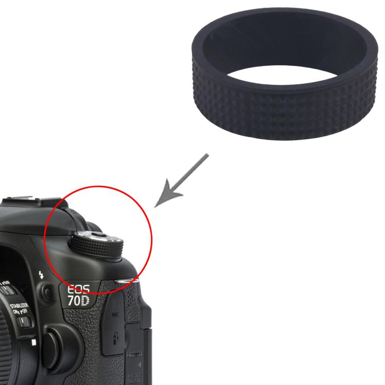 Mode Turntable Rubber Leather, For Canon EOS 6D Mark II, For Canon EOS 80D, For Canon EOS 70D, For Canon EOS 6D, For Canon EOS 5D Mark III, For Canon EOS 5D Mark IV