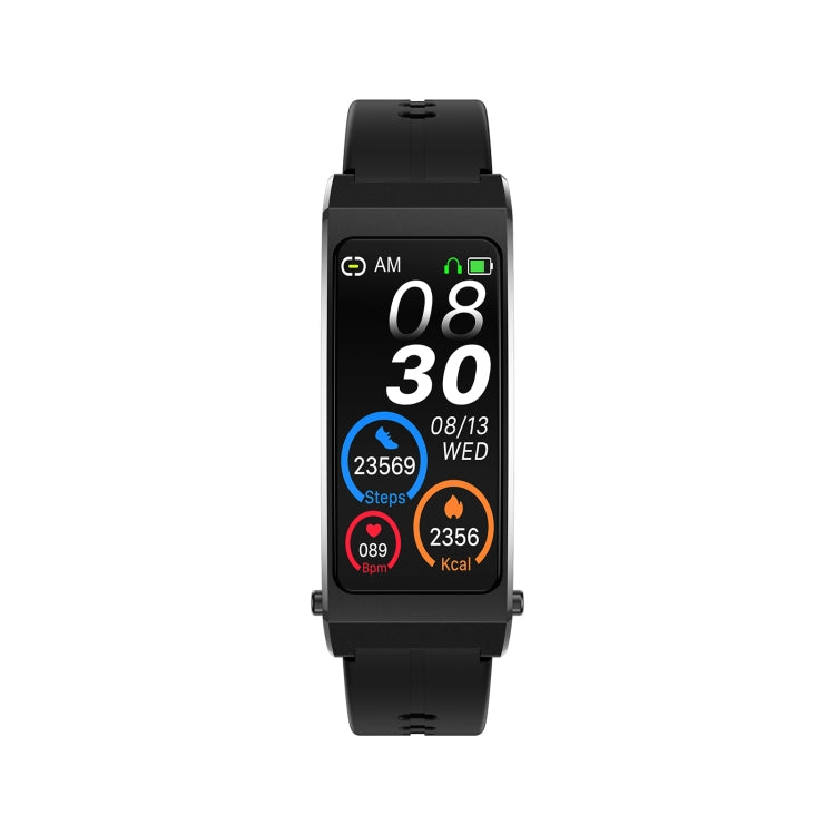 K13S 1.14 inch TFT Screen Silicone Strap Smart Calling Bracelet Supports Sleep Management/Blood Oxygen Monitoring, Silicone Strap