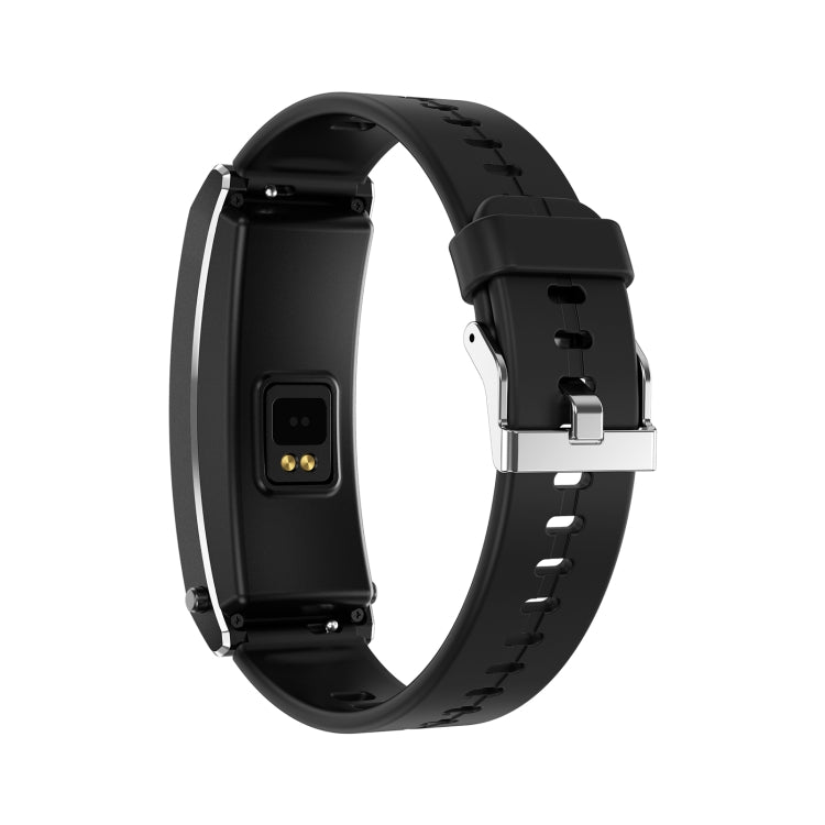 K13S 1.14 inch TFT Screen Silicone Strap Smart Calling Bracelet Supports Sleep Management/Blood Oxygen Monitoring, Silicone Strap