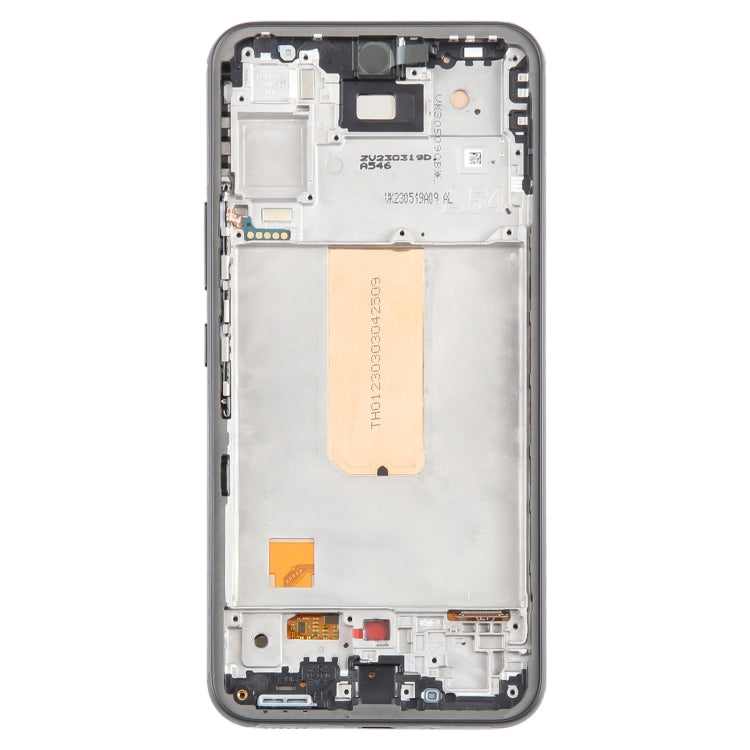 Incell LCD Screen Digitizer Full Assembly with Frame (Not Supporting Fingerprint Identification), For Samsung Galaxy A54