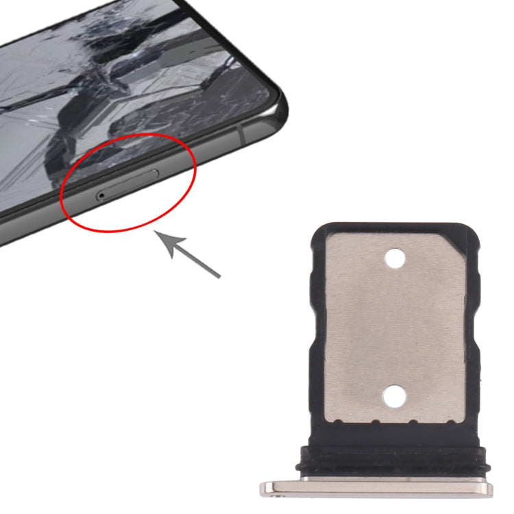 Original SIM Card Tray, For Google Pixel 8 Pro (Original), For Google Pixel 8 Pro