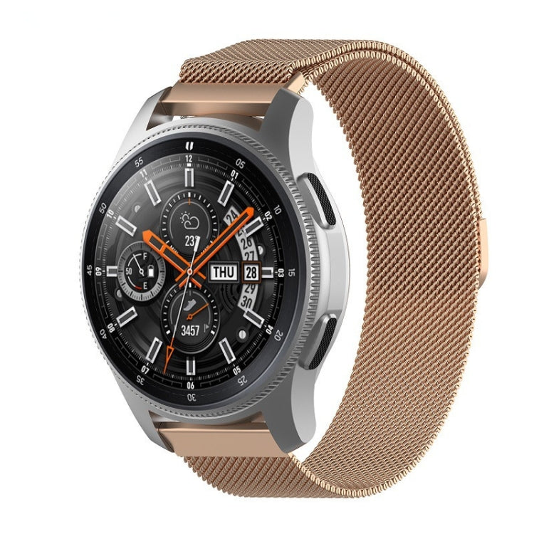 For Huami Amazfit GTS 20mm Milanese Magnetic Metal Replacement Strap Watchband, 20mm
