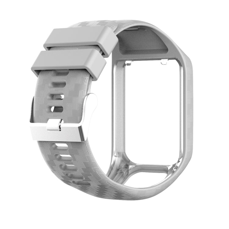For Tomtom 2 / 3 Radium Carving Texture Replacement Strap Watchband