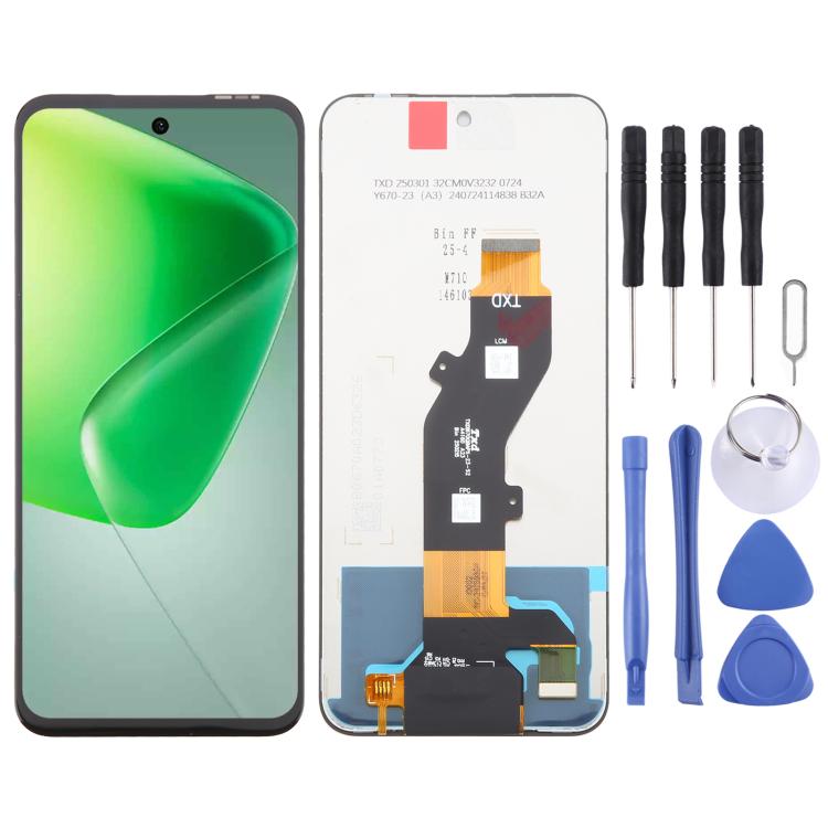 OEM LCD Screen with Digitizer Full Assembly, For Infinix GT 50 Pro X6891, For Infinix Hot 70 X6895B, For Infinix Note Edge X6887, For Infinix Smart 20 X6840 X6840B, For Infinix Note 60 Pro X6878, For Infinix Note 60 X6879, For Infinix Hot 60i 5G X6730 ...