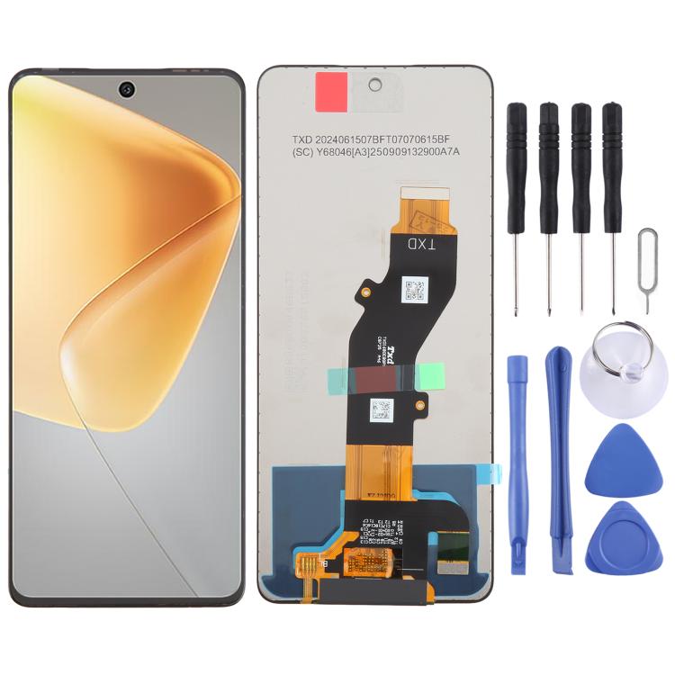 OEM LCD Screen with Digitizer Full Assembly, For Infinix GT 50 Pro X6891, For Infinix Hot 70 X6895B, For Infinix Note Edge X6887, For Infinix Smart 20 X6840 X6840B, For Infinix Note 60 Pro X6878, For Infinix Note 60 X6879, For Infinix Hot 60i 5G X6730 ...