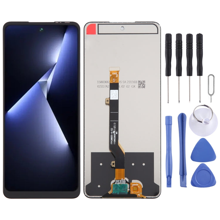 OEM LCD Screen with Digitizer Full Assembly, For Tecno Pova 7 LJ7, For Tecno Pop 10, For Tecno Spark 40 Pro 4G KM6, For Tecno Spark 40 4G KM5, For Tecno Pova 7 Ultra 5G LJ9, For Tecno Spark Go 2, For Tecno Camon 40 Premier 5G CM8                       ...