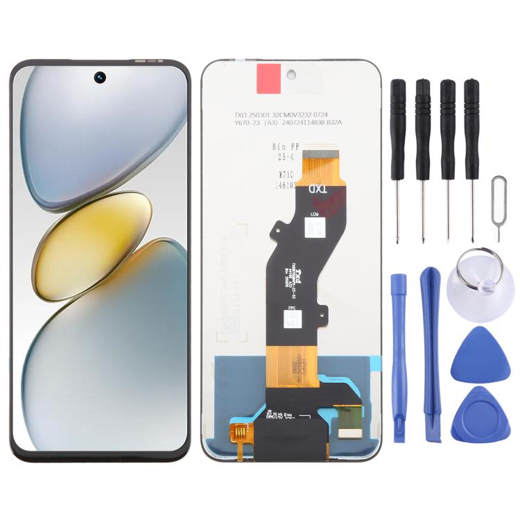 OEM LCD Screen with Digitizer Full Assembly, For Tecno Camon 50 Pro 5G CN7c, For Tecno Pova Curve 2 5G LK7K, For Tecno Camon 50 Ultra CN7c, For Tecno Camon 50 Pro 4G CN5c, For Tecno Camon 50 4G CN5, For Tecno Pop 10 Pro                                 ...