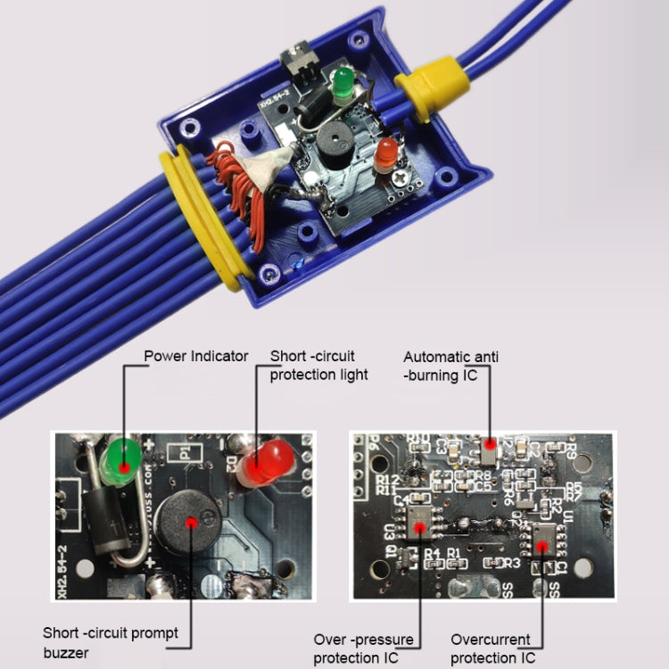 XILI 615 iBoot Power Supply On/Off Boot Line for iPhone 6 Plus-15 Pro Max / Android, XILI 615