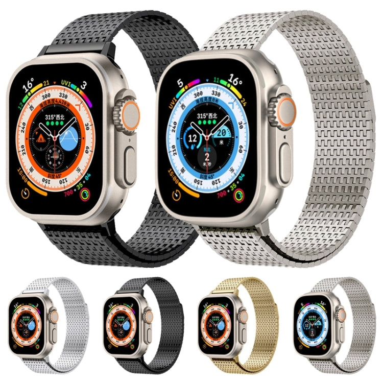 Milanese Loop Magnetic Clasp Stainless Steel Watch Band, For Apple Watch SE 40mm, For Apple Watch SE 44mm, For Apple Watch Series 6 40mm, For Apple Watch Series 6 44mm, For Apple Watch Series 5 44mm, For Apple Watch Series 5 40mm                       ...