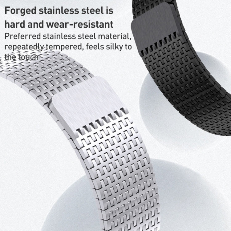 Milanese Loop Magnetic Clasp Stainless Steel Watch Band, For Apple Watch SE 40mm, For Apple Watch SE 44mm, For Apple Watch Series 6 40mm, For Apple Watch Series 6 44mm, For Apple Watch Series 5 44mm, For Apple Watch Series 5 40mm                       ...