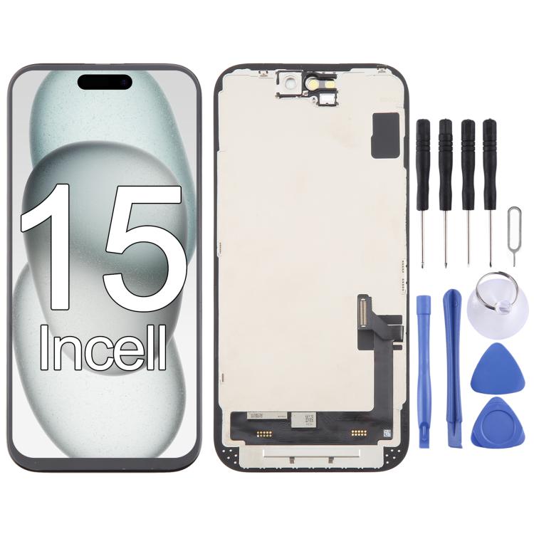 HD Incell LCD Screen, For iPhone 15 (Incell)