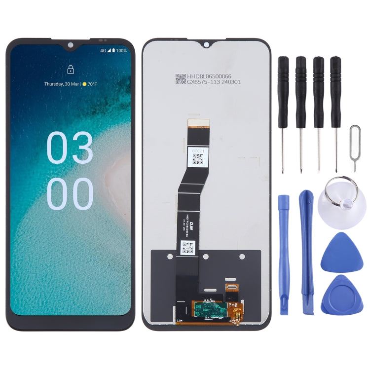 OEM LCD Screen with Digitizer Full Assembly, For Nokia C210, For Nokia G310, For Nokia C300, For Nokia C02, For Nokia C31, For Nokia G100, For Nokia C100