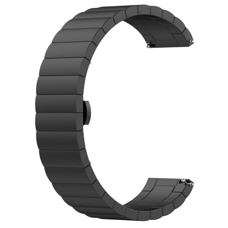 47mm Butterfly Buckle Stainless Steel Watch Strap, For Huami Amazfit GTR