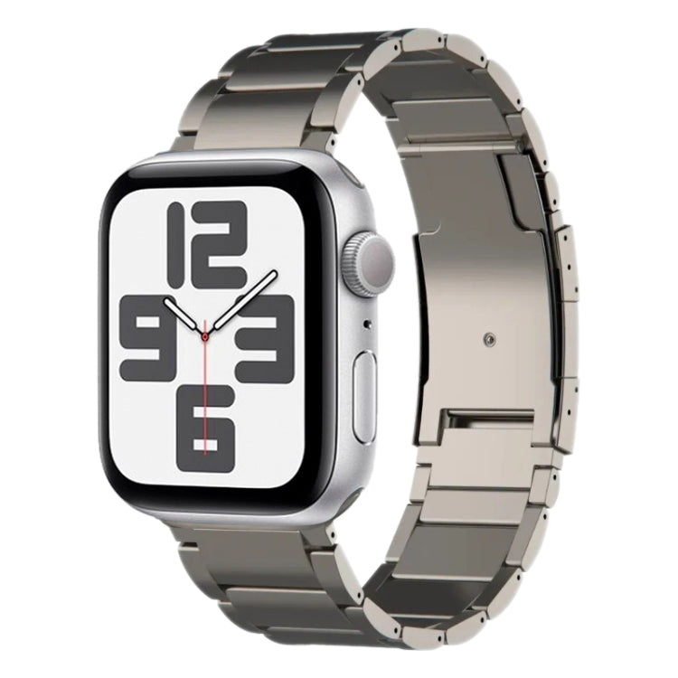 Titanium Metal Watch Band, For Apple Watch Series 10 46mm, For Apple Watch Series 10 42mm, For Apple Watch SE 2023 44mm, For Apple Watch SE 2023 40mm, For Apple Watch Ultra 2 49mm, For Apple Watch Series 9 45mm, For Apple Watch Series 9 41mm           ...