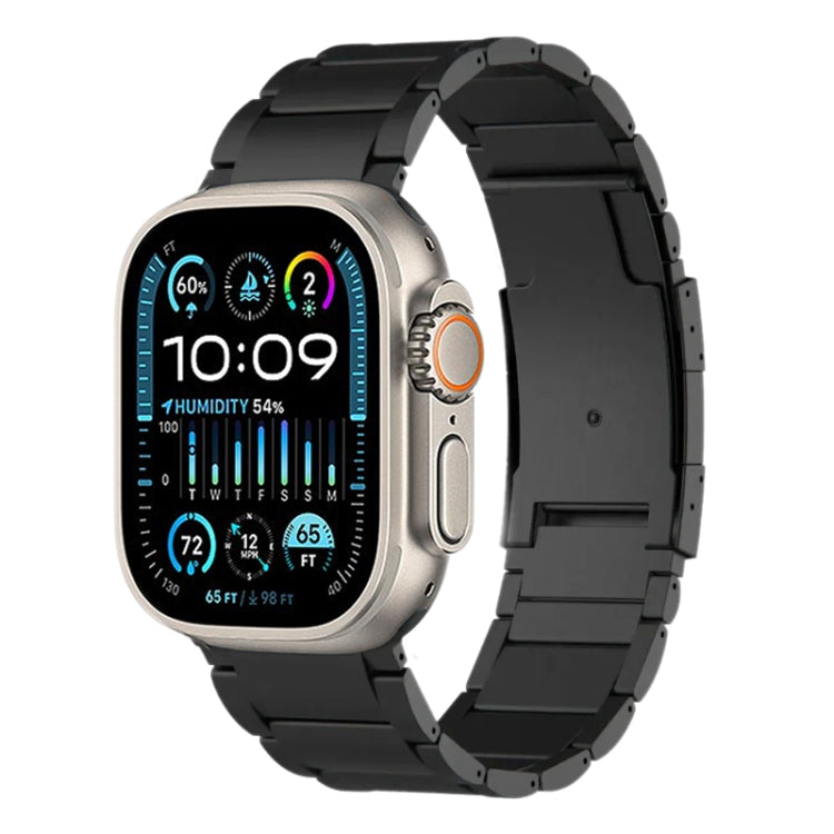 Titanium Metal Watch Band, For Apple Watch Series 10 46mm, For Apple Watch Series 10 42mm, For Apple Watch SE 2023 44mm, For Apple Watch SE 2023 40mm, For Apple Watch Ultra 2 49mm, For Apple Watch Series 9 45mm, For Apple Watch Series 9 41mm           ...