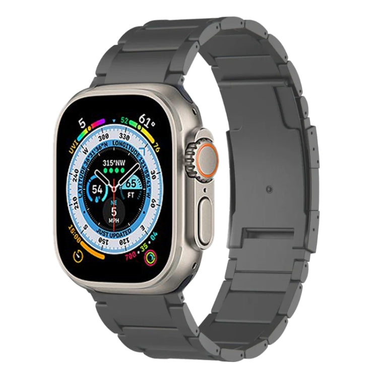 Titanium Metal Watch Band, For Apple Watch Series 10 46mm, For Apple Watch Series 10 42mm, For Apple Watch SE 2023 44mm, For Apple Watch SE 2023 40mm, For Apple Watch Ultra 2 49mm, For Apple Watch Series 9 45mm, For Apple Watch Series 9 41mm           ...
