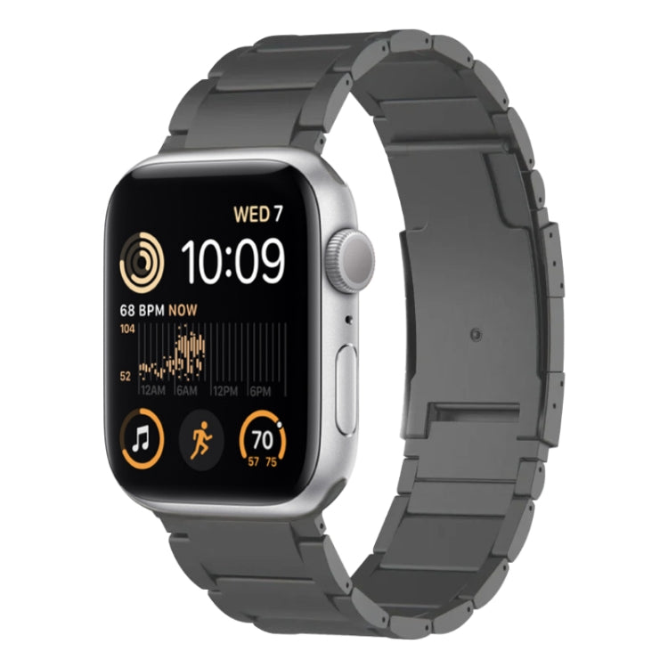 Titanium Metal Watch Band, For Apple Watch Series 10 46mm, For Apple Watch Series 10 42mm, For Apple Watch SE 2023 44mm, For Apple Watch SE 2023 40mm, For Apple Watch Ultra 2 49mm, For Apple Watch Series 9 45mm, For Apple Watch Series 9 41mm           ...
