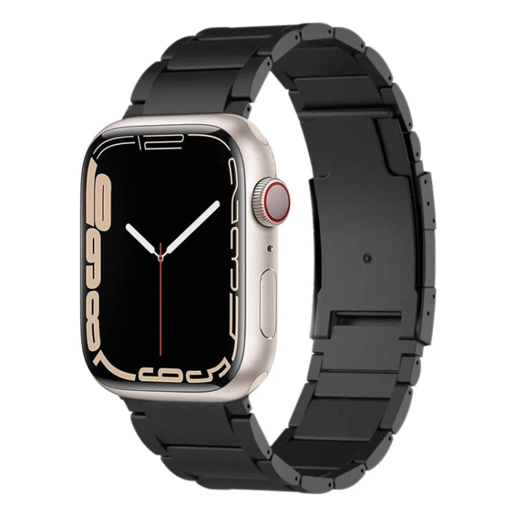 Titanium Metal Watch Band, For Apple Watch Series 7 41mm, For Apple Watch Series 7 45mm, For Apple Watch SE 40mm, For Apple Watch SE 44mm, For Apple Watch Series 6 40mm, For Apple Watch Series 6 44mm, For Apple Watch Series 5 44mm                      ...