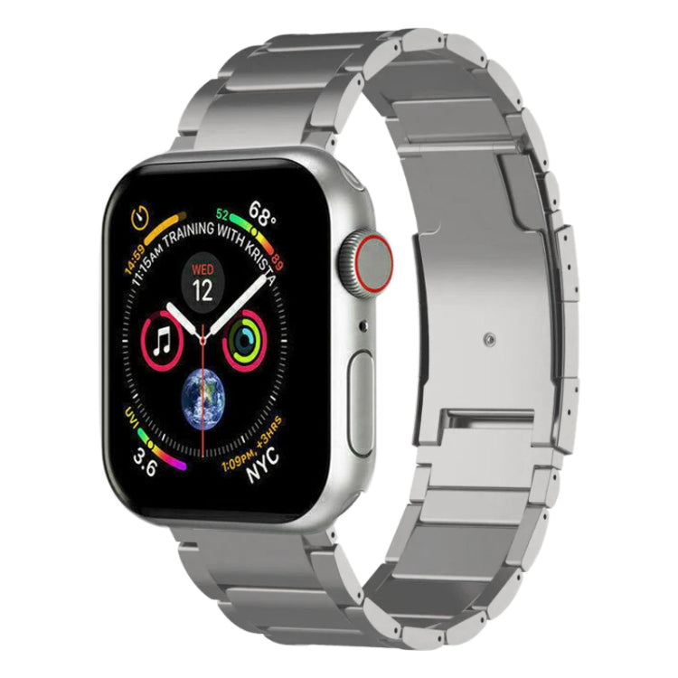 Titanium Metal Watch Band, For Apple Watch Series 7 41mm, For Apple Watch Series 7 45mm, For Apple Watch SE 40mm, For Apple Watch SE 44mm, For Apple Watch Series 6 40mm, For Apple Watch Series 6 44mm, For Apple Watch Series 5 44mm                      ...