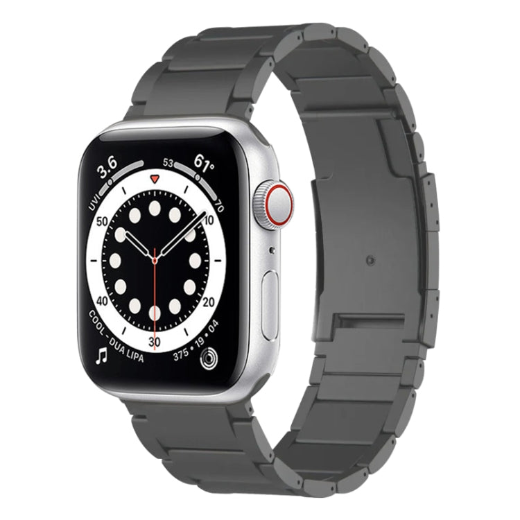 Titanium Metal Watch Band, For Apple Watch Series 7 41mm, For Apple Watch Series 7 45mm, For Apple Watch SE 40mm, For Apple Watch SE 44mm, For Apple Watch Series 6 40mm, For Apple Watch Series 6 44mm, For Apple Watch Series 5 44mm                      ...