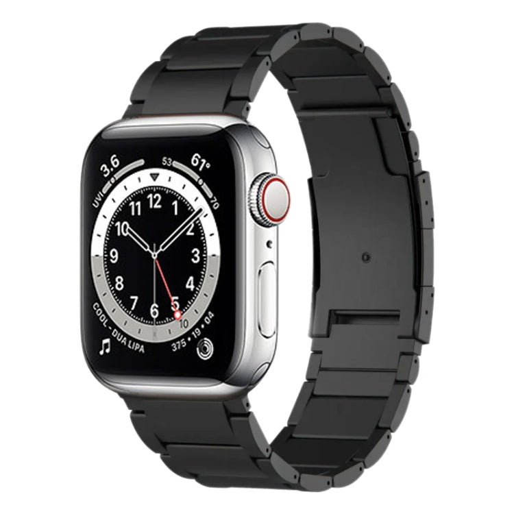 Titanium Metal Watch Band, For Apple Watch Series 7 41mm, For Apple Watch Series 7 45mm, For Apple Watch SE 40mm, For Apple Watch SE 44mm, For Apple Watch Series 6 40mm, For Apple Watch Series 6 44mm, For Apple Watch Series 5 44mm                      ...