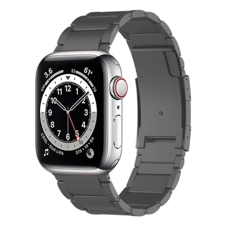 Titanium Metal Watch Band, For Apple Watch Series 7 41mm, For Apple Watch Series 7 45mm, For Apple Watch SE 40mm, For Apple Watch SE 44mm, For Apple Watch Series 6 40mm, For Apple Watch Series 6 44mm, For Apple Watch Series 5 44mm                      ...