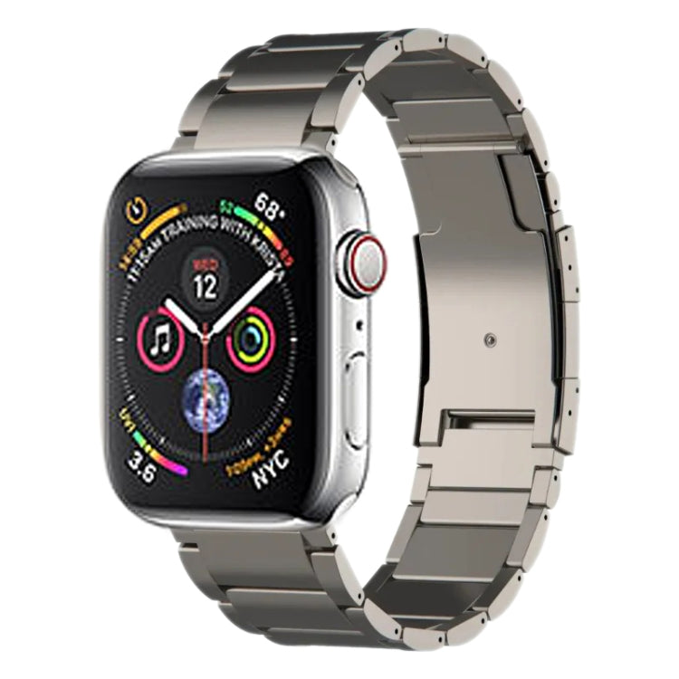 Titanium Metal Watch Band, For Apple Watch Series 7 41mm, For Apple Watch Series 7 45mm, For Apple Watch SE 40mm, For Apple Watch SE 44mm, For Apple Watch Series 6 40mm, For Apple Watch Series 6 44mm, For Apple Watch Series 5 44mm                      ...
