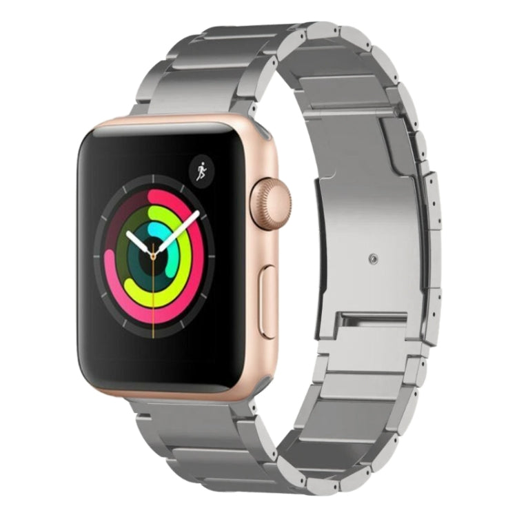 Titanium Metal Watch Band, For Apple Watch Series 7 41mm, For Apple Watch Series 7 45mm, For Apple Watch SE 40mm, For Apple Watch SE 44mm, For Apple Watch Series 6 40mm, For Apple Watch Series 6 44mm, For Apple Watch Series 5 44mm                      ...