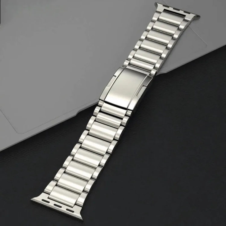 Titanium Metal Watch Band, For Apple Watch Series 10 46mm, For Apple Watch Series 10 42mm, For Apple Watch SE 2023 44mm, For Apple Watch SE 2023 40mm, For Apple Watch Ultra 2 49mm, For Apple Watch Series 9 45mm, For Apple Watch Series 9 41mm           ...