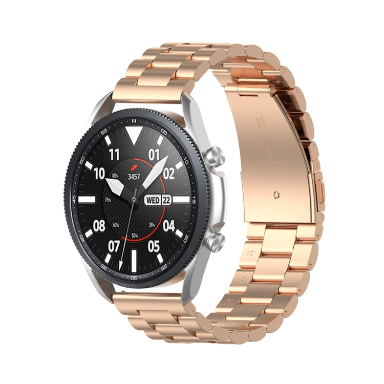 Three Stainless Steel Straps Disassemble The Meter & Ears, Size: 22mm, For Galaxy Watch 3 45mm