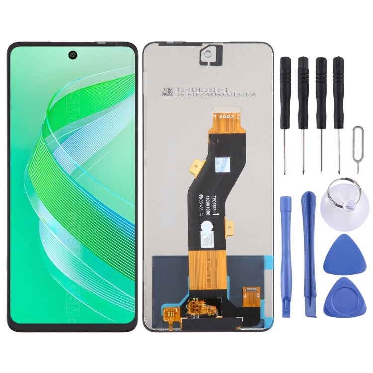 OEM LCD Screen with Digitizer Full Assembly, For Tecno Pop 9 4G, For Tecno Spark GO 2025, For Tecno Spark 30C, For Tecno Spark 20 Pro 5G KJ8, For Tecno Spark 20P, For Tecno Pova 6 Neo, For Tecno Spark 20 Pro 4G KJ6, For Tecno Spark 20C BG7n            ...