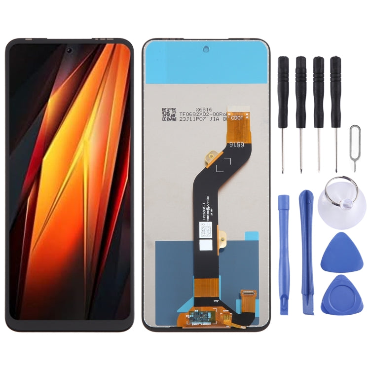 OEM LCD Screen with Digitizer Full Assembly, For Tecno Pop 9 4G, For Tecno Spark GO 2025, For Tecno Spark 30C, For Tecno Spark 20 Pro 5G KJ8, For Tecno Spark 20P, For Tecno Pova 6 Neo, For Tecno Spark 20 Pro 4G KJ6, For Tecno Spark 20C BG7n            ...