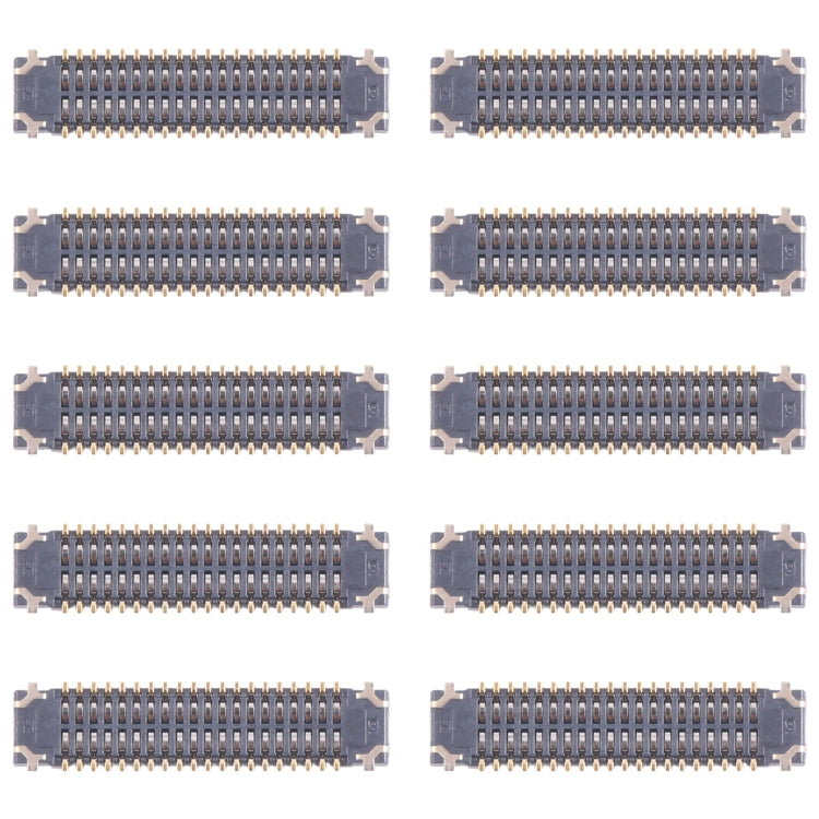 10pcs Motherboard LCD Display FPC Connector, For Samsung Galaxy A25 SM-A256B, For Samsung Galaxy A15 5G SM-A156B, For Samsung Galaxy S24 Ultra SM-S928B, For Samsung Galaxy S24+ SM-S926B, For Samsung Galaxy S24 SM-S921B, For Samsung Galaxy A15 S-A155F  ...